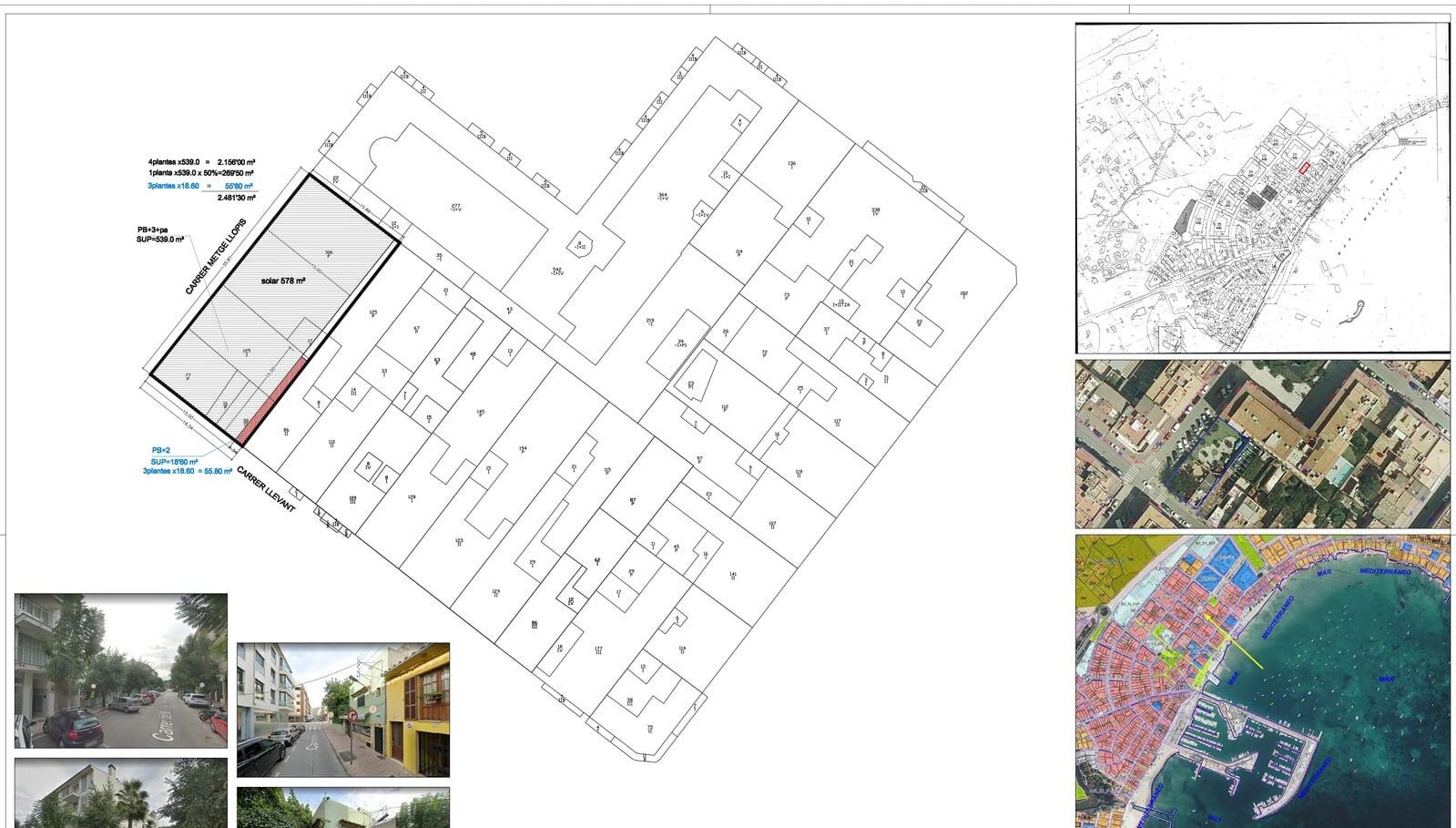 Development plot near Port de Pollença beach — Port de Pollença · Mallorca